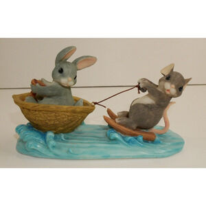 Charming Tails "A DAY AT THE LAKE" by Fitz & Floyd #83/803